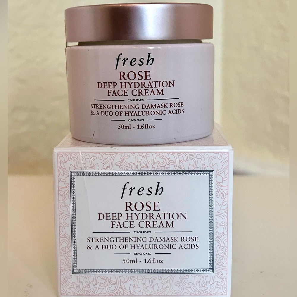 Fresh Rose & Hydration Acid Deep Hydration Moisturizer Face Cream NIB